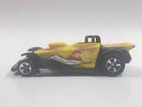 2002 Hot Wheels Geothermal Blast Ramp and Gate Super Comp Dragster Yellow Die Cast Race Car Toy Vehicle - McDonald's Happy Meal 4/6