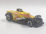 2002 Hot Wheels Geothermal Blast Ramp and Gate Super Comp Dragster Yellow Die Cast Race Car Toy Vehicle - McDonald's Happy Meal 4/6