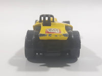 2002 Hot Wheels Geothermal Blast Ramp and Gate Super Comp Dragster Yellow Die Cast Race Car Toy Vehicle - McDonald's Happy Meal 4/6