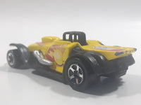 2002 Hot Wheels Geothermal Blast Ramp and Gate Super Comp Dragster Yellow Die Cast Race Car Toy Vehicle - McDonald's Happy Meal 4/6