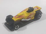 2002 Hot Wheels Geothermal Blast Ramp and Gate Super Comp Dragster Yellow Die Cast Race Car Toy Vehicle - McDonald's Happy Meal 4/6