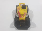 2002 Hot Wheels Geothermal Blast Ramp and Gate Super Comp Dragster Yellow Die Cast Race Car Toy Vehicle - McDonald's Happy Meal 4/6