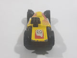 2002 Hot Wheels Geothermal Blast Ramp and Gate Super Comp Dragster Yellow Die Cast Race Car Toy Vehicle - McDonald's Happy Meal 4/6