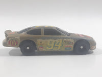 1998 Hot Wheels NASCAR 50th Anniversary #94 Bill Elliot 8/8 Gold Die Cast Toy Race Car Vehicle McDonald's Happy Meal