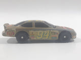 1998 Hot Wheels NASCAR 50th Anniversary #94 Bill Elliot 8/8 Gold Die Cast Toy Race Car Vehicle McDonald's Happy Meal