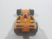 2007 Hot Wheels Stunt Strikers Flashfire Yellow & Red No. 6/8 Die Cast Toy Car Vehicle McDonald's Happy Meal