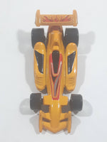 2007 Hot Wheels Stunt Strikers Flashfire Yellow & Red No. 6/8 Die Cast Toy Car Vehicle McDonald's Happy Meal