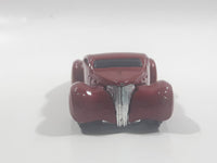 2004 Hot Wheels Crooze Ooz Coupe Red with Flames Die Cast Toy Car Vehicle