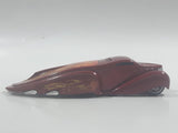 2004 Hot Wheels Crooze Ooz Coupe Red with Flames Die Cast Toy Car Vehicle