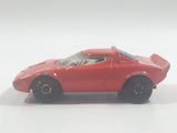 2002 Hot Wheels First Editions Lancia Stratos Red Die Cast Toy Car Vehicle