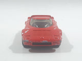 2002 Hot Wheels First Editions Lancia Stratos Red Die Cast Toy Car Vehicle