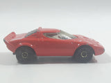 2002 Hot Wheels First Editions Lancia Stratos Red Die Cast Toy Car Vehicle