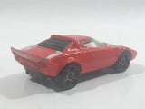 2002 Hot Wheels First Editions Lancia Stratos Red Die Cast Toy Car Vehicle