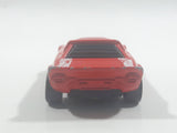 2002 Hot Wheels First Editions Lancia Stratos Red Die Cast Toy Car Vehicle