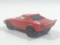 2002 Hot Wheels First Editions Lancia Stratos Red Die Cast Toy Car Vehicle