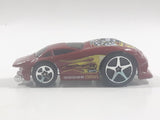 2005 Hot Wheels Asphalt Jungle Dodge Neon Hardnoze Red Die Cast Toy Car Vehicle