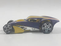 2004 Hot Wheels First Editions Brutalistic Metallic Purple Die Cast Toy Car Vehicle