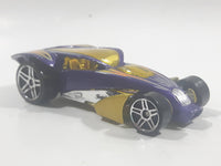 2004 Hot Wheels First Editions Brutalistic Metallic Purple Die Cast Toy Car Vehicle