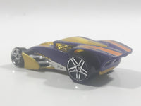 2004 Hot Wheels First Editions Brutalistic Metallic Purple Die Cast Toy Car Vehicle