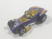 2004 Hot Wheels First Editions Brutalistic Metallic Purple Die Cast Toy Car Vehicle