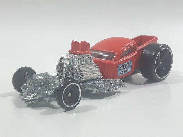 2008 Hot Wheels Ratbomb Red Die Cast Toy Car Vehicle