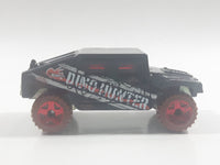 2017 Hot Wheels Dino Riders Getaway Humvee General Corp Black Die Cast Toy Car Vehicle