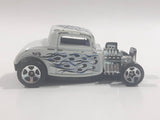 1999 Hot Wheels '32 Ford Roadster Metallic White Die Cast Toy Hot Rod Car Vehicle