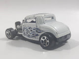 1999 Hot Wheels '32 Ford Roadster Metallic White Die Cast Toy Hot Rod Car Vehicle