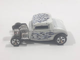 1999 Hot Wheels '32 Ford Roadster Metallic White Die Cast Toy Hot Rod Car Vehicle