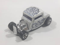 1999 Hot Wheels '32 Ford Roadster Metallic White Die Cast Toy Hot Rod Car Vehicle