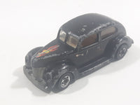 1983 Hot Wheels Hot Ones '40 Ford 2-Door Black Die Cast Toy Hot Rod Car Vehicle