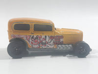 2004 Hot Wheels Speed Circus Midnight Otto Yellow Die Cast Toy Car Vehicle