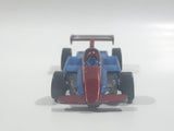 1999 Hot Wheels Thunderstreak Dark Red and Blue Die Cast Toy Race Car Vehicle