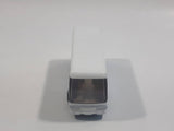 2001 Tomy Tomica Jr. Pocket Cars No. J004 Mitsubishi Fuso Aero Queen Bus "Highway Bus" White and Blue Miniature Micro 1/207 Scale Die Cast Toy Car Vehicle