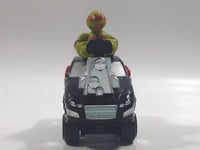 2015 Playmates Viacom Teenage Mutant Ninja Turtles Michaelangelo Black Die Cast Toy Car Vehicle Sounds