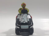 2015 Playmates Viacom Teenage Mutant Ninja Turtles Michaelangelo Black Die Cast Toy Car Vehicle Sounds