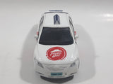 Ultra Rare Welly No. 42391 Toyota Camry Pizza Hut Cinnabon White 4 3/4" Pullback Motorized Friction 1/40 Scale Die Cast Toy Car Vehicle with Opening Doors