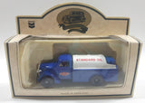 Lledo Chevron Standard Oil Company 1936 Farm Delivery Truck Blue and White Die Cast Toy Car Vehicle New In Box