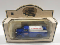 Lledo Chevron Standard Oil Company 1936 Farm Delivery Truck Blue and White Die Cast Toy Car Vehicle New In Box