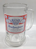 Genuine Budweiser Beer 5 1/2" Tall Glass Beer Mug