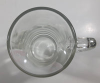 Genuine Budweiser Beer 5 1/2" Tall Glass Beer Mug