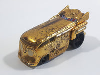 2015 Hot Wheels Star Wars Character Cars C-3PO Pearl Gold Chrome Die Cast Toy Car Vehicle