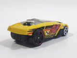 2016 Hot Wheels Stunt Circuit Rogue Hog Yellow Toy Car Vehicle