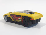 2016 Hot Wheels Stunt Circuit Rogue Hog Yellow Toy Car Vehicle