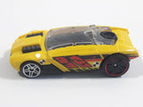 2016 Hot Wheels Stunt Circuit Rogue Hog Yellow Toy Car Vehicle