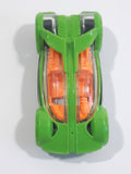 2016 Hot Wheels Stunt Circuit Iridium Green Die Cast Toy Car Vehicle