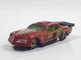 2009 Hot Wheels Modified Rides At-A-Tude Dark Red Die Cast Toy Car Vehicle