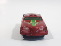 2009 Hot Wheels Modified Rides At-A-Tude Dark Red Die Cast Toy Car Vehicle