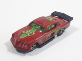 2009 Hot Wheels Modified Rides At-A-Tude Dark Red Die Cast Toy Car Vehicle