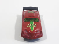 2009 Hot Wheels Modified Rides At-A-Tude Dark Red Die Cast Toy Car Vehicle